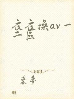 夜夜操av一区二区