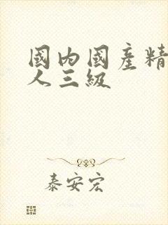 国内国产精品成人三级