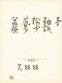 盆底松弛手术治疗多少钱