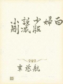 小说少妇白洁无删减版