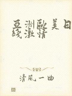 亚洲欧美日韩在线激情