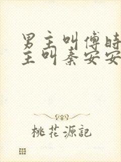 男主叫傅时霆女主叫秦安安的小说