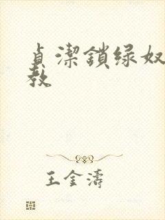 贞洁锁绿奴的调教