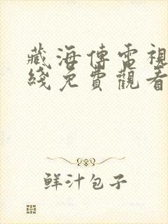 藏海传电视剧在线免费观看