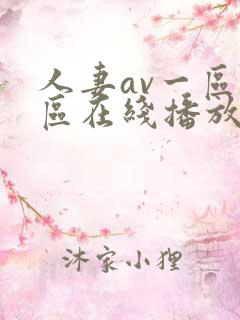 人妻av一区二区在线播放