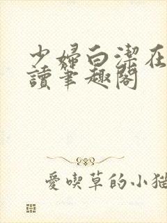 少妇白洁在线阅读笔趣阁