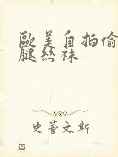 欧美自拍偷拍美腿丝袜