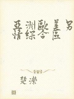 亚洲欧美另类激情综合区