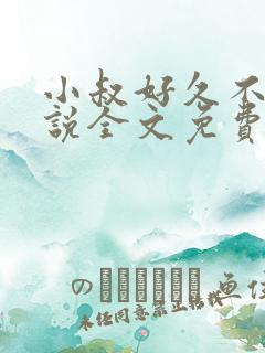 小叔好久不见小说全文免费阅读无弹窗