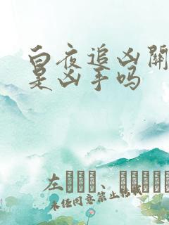 白夜追凶关宏宇是凶手吗