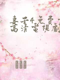 妻子4免费完整高清电视剧