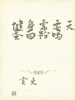 健身需要天天喝蛋白粉吗