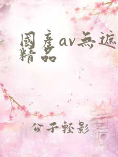 国产av无遮挡精品