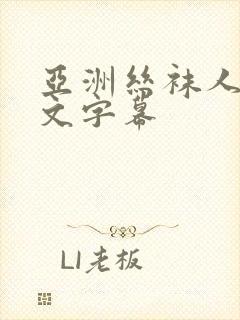 亚洲丝袜人妻中文字幕