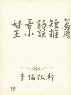 好看的短篇双男主小说推荐完结