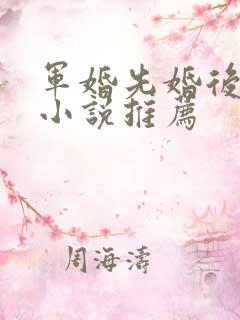 军婚先婚后爱的小说推荐