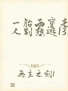 一胎两宝老婆大人别想逃1318章