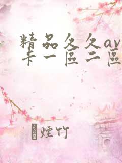 精品久久av不卡一区二区