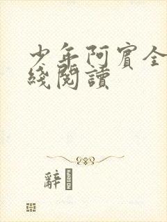 少年阿宾全文在线阅读