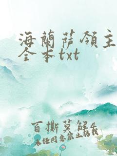 海兰萨领主精校全本txt