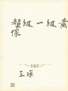 超级一级黄色录像