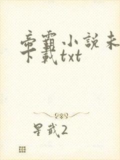 帝霸小说未删版下载txt