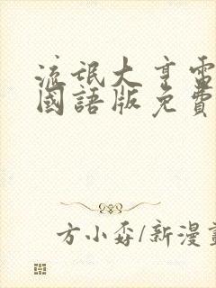 流氓大亨电视剧国语版免费