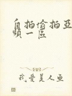 自拍偷拍亚洲视频一区