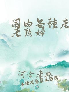 国内各种老熟女老熟妇