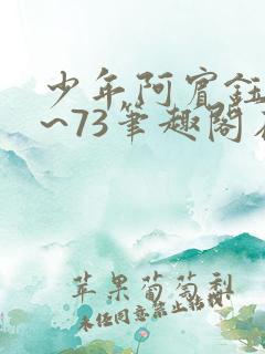 少年阿宾钰慧1~73笔趣阁在线阅读