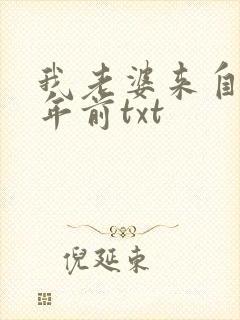 我老婆来自一千年前txt
