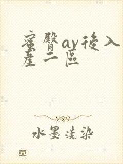 蜜臀av后入国产二区