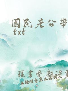 国民老公带回家 txt