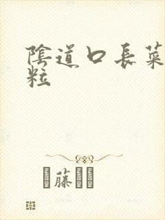 阴道口长菜花肉粒