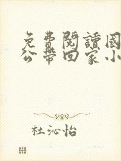 免费阅读国民老公带回家小说