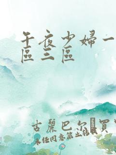 午夜少妇一区二区三区