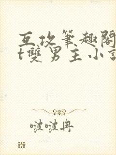 互攻笔趣阁txt双男主小说