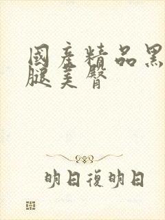 国产精品黑丝美腿美臀