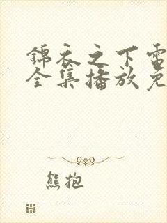 锦衣之下电视剧全集播放免费