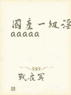 国产一级淫片aaaaaa