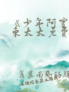 《少年阿宾》房东太太免费看