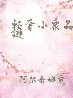 轻奢小众品牌项链