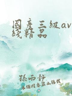 国产三级av在线精品