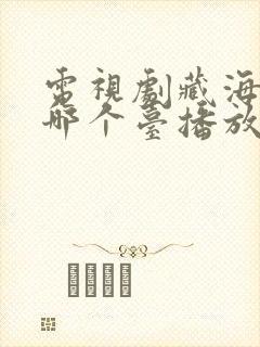 电视剧藏海传在哪个台播放