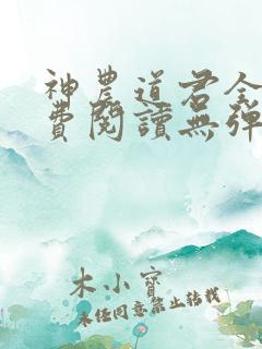 神农道君全文免费阅读无弹窗
