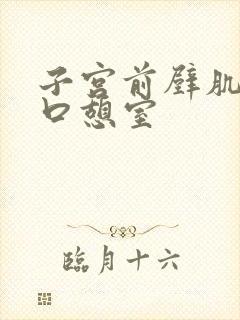 子宫前壁肌层切口憩室