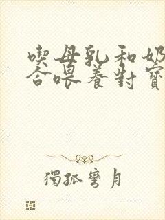 吃母乳和奶粉混合喂养对宝宝好吗