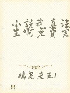 小说我真没想重生啊免费完本