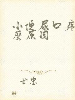 小便尿口疼是什么原因