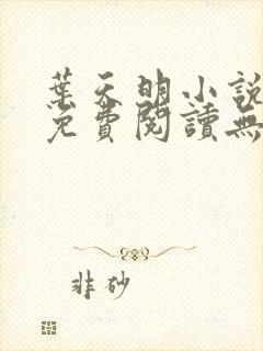 叶天明小说全文免费阅读无弹窗最新章节